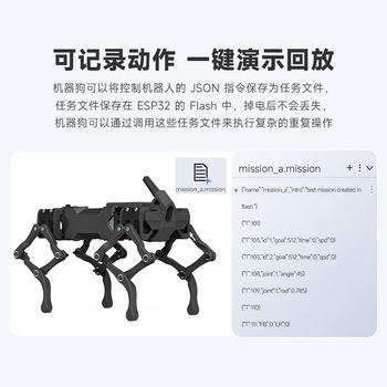 Wavego Pro 12-Degree-Of-Freedom Quadruped Robot Dog Raspberry Pi 5 Open-Source Ai Robot