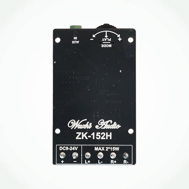 Wuzhiaudio10W/15W/20W Dual-Channel Stereo Mini Bluetooth Digital Amplifier Board Module 9/12V