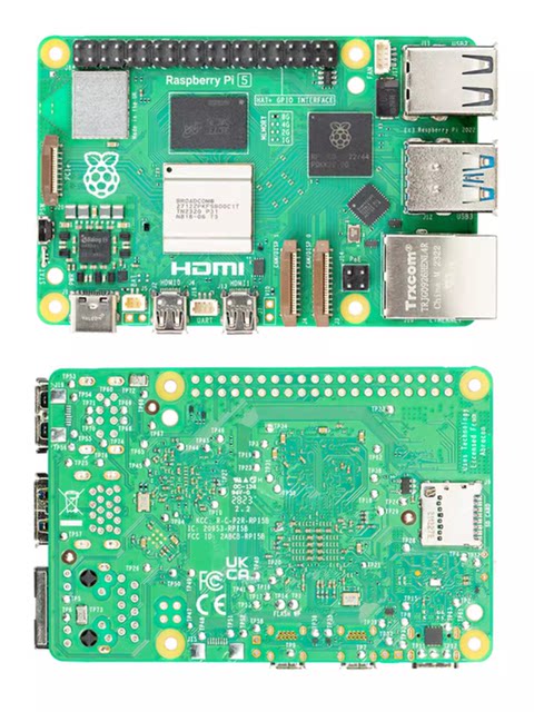 Raspberry Pi 5 Raspberry Pi 5B Development Board A76 Linux 4g 8g Development Board Bluetooth Wifi
