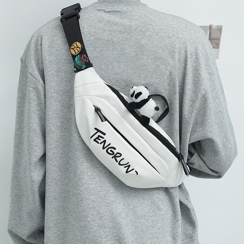 French Mlcanl Kons Trendy Brand Chest Bag for Men 2024 New Crossbody Bag Backpack Waist Bag Sports Shoulder Bag