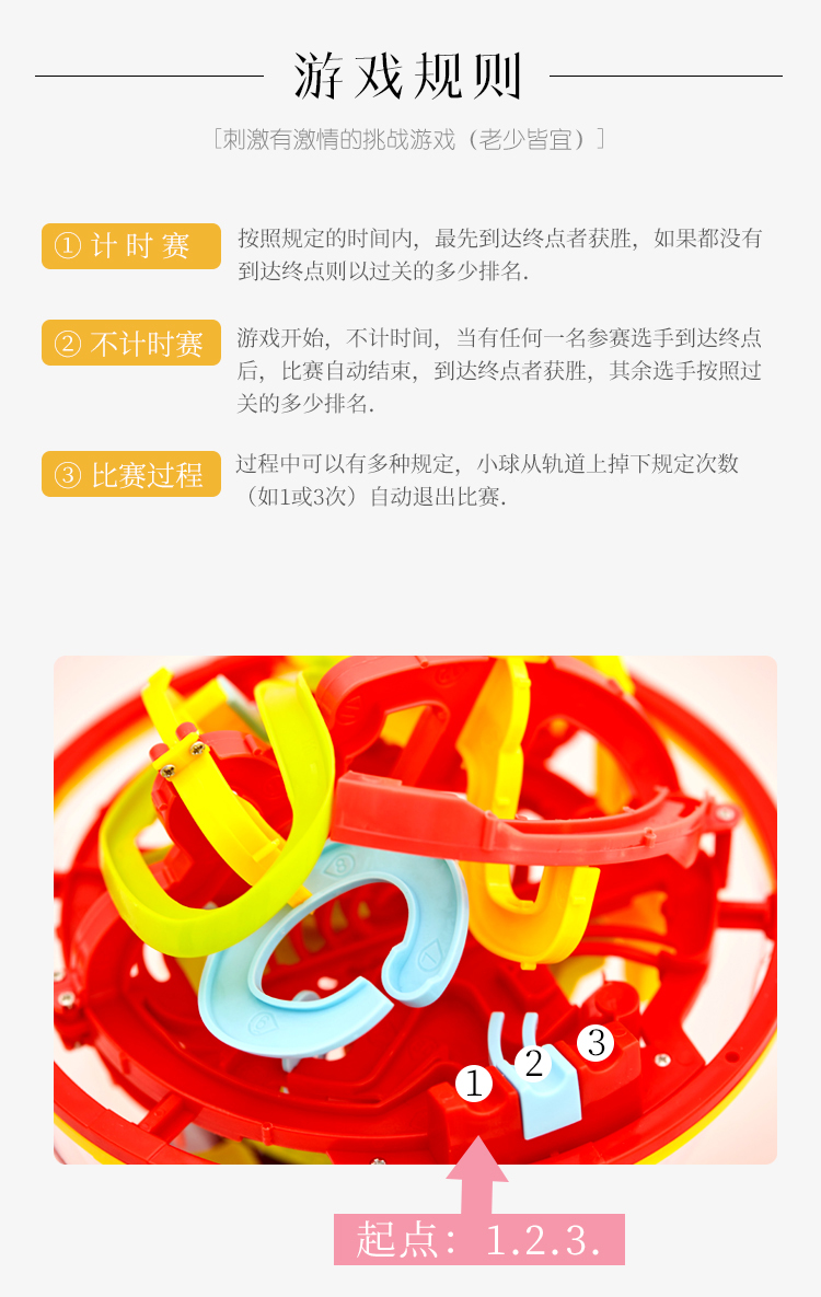 Shengxing Burning Bar Mạnh nhất Brain 3D Stereo Punch Punch Labyrinth Bead Magic Puzzle Ball Đồ chơi của trẻ em - Đồ chơi IQ cửa hàng búp bê
