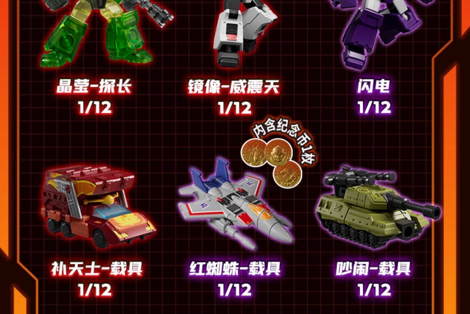 Original Transformer Blindbox-Spielzeug Defender Version Megatron Optimus Prime Starscream Bumblebee Bausteine Actionfigur – Detail 4
