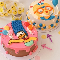 Korea ins creative cute arrow refrigerator sticker whiteboard post message Post-It sticker cake decoration fun magnet