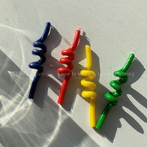 Korea ins Wind loveisgiving spin twist birthday candle spiral cute candle celebration party