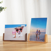 Acrylic photo frame set-up modern simple 5 inch 6 inch 7 inch 8 inch Wash Photo Plus photo album wedding photo creative photo frame