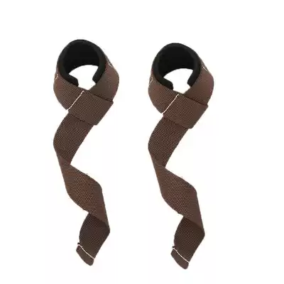 Deadlift assist belt Men's fitness gloves Pull-up wrist support Strength training dumbbells non-slip single bar auxiliary belt