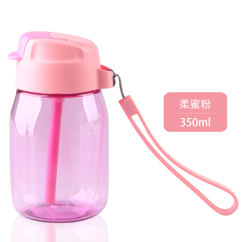 Tupperware CC Penguin Cup 350ML Cúp rơm Mini CC Doodle Cup Mới Cup trẻ em - Tách chai đựng nước