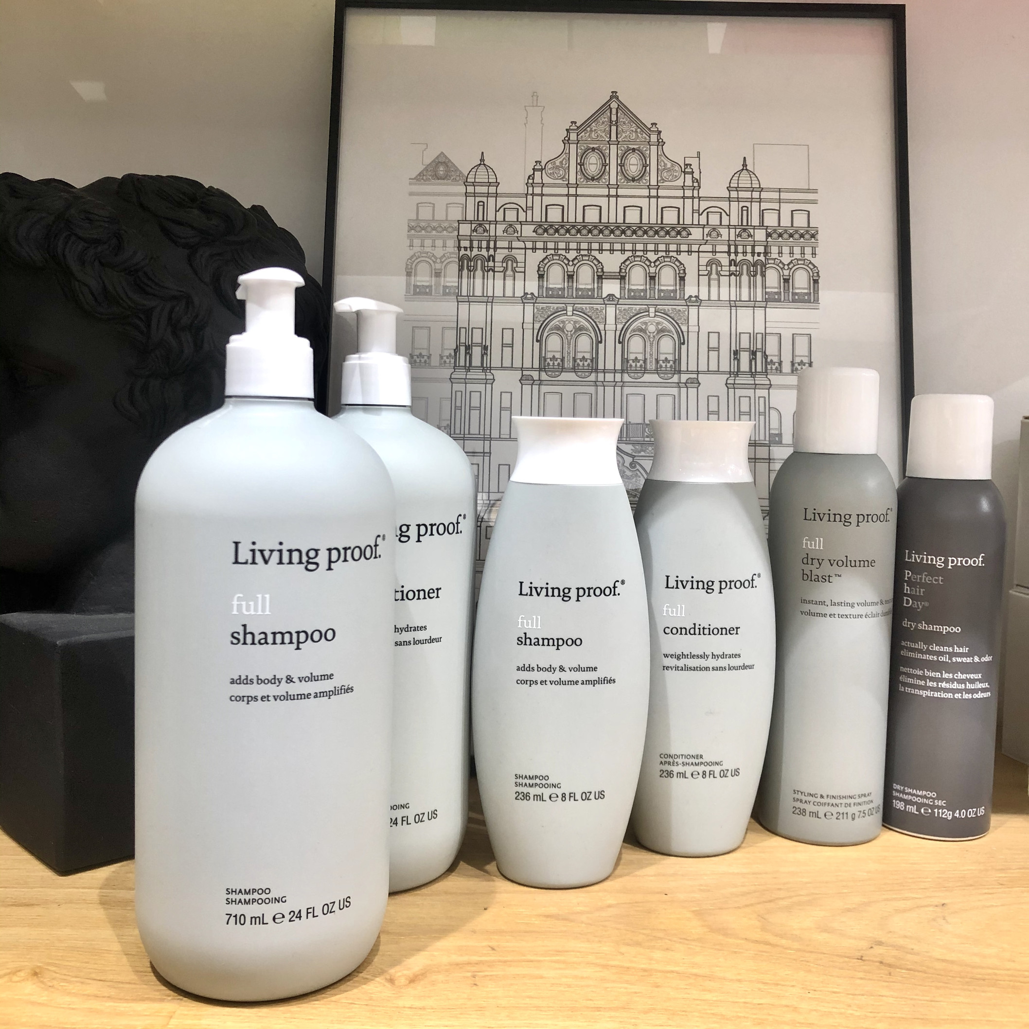 Spot American LivingProof abundance control oil fluffy shampoo conditioner anti-gravity abundance spray