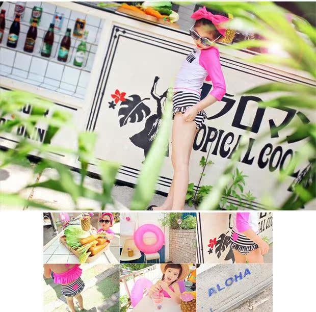 Đồ bơi nữ giá trị bé gái dễ thương mặc bikini công chúa nữ chia trẻ em 1-3 tuổi Đồ bơi trẻ em 4-5-10 bikini cho trẻ