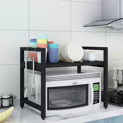 2021 New Microwave Shelf Kitchen2-layer Storage Rack Oven