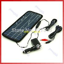 New Car Battery Charger Solar Power Panel 12V 200mA 3 5W
