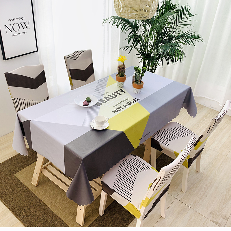 Khăn trải bàn nhỏ bông tươi và vải lanh chống thấm nước chống bỏng dầu không dùng một lần khăn trải bàn vải bàn cà phê vải bọc bàn ăn ghế bọc - Khăn trải bàn bán khăn trải bàn