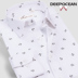 Thời trang sắt neo in áo cotton dài tay nam kinh doanh giản dị Áo sơ mi nam mỏng Phiên bản Hàn Quốc của xu hướng tự tu áo sơ mi nam đẹp 2020 Áo