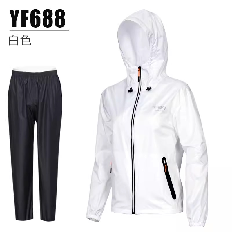 Professional Golf Set for Men and Women, Raincoat, Rainproof Full-Body Gear, Top and Pants, Complete Set, Spring and Summer Professional Raincoat
