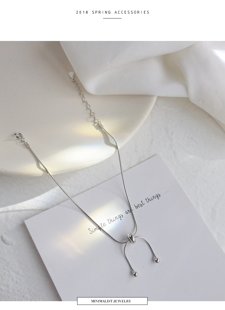 S925 bạc nguyên bản thiết kế hốc đeo tay hai đeo 2019 mới vòng chân nữ phiên bản Hàn Quốc của chàng sinh viên giản dị gợi cảm Sen - Vòng chân lắc chân vàng 18k