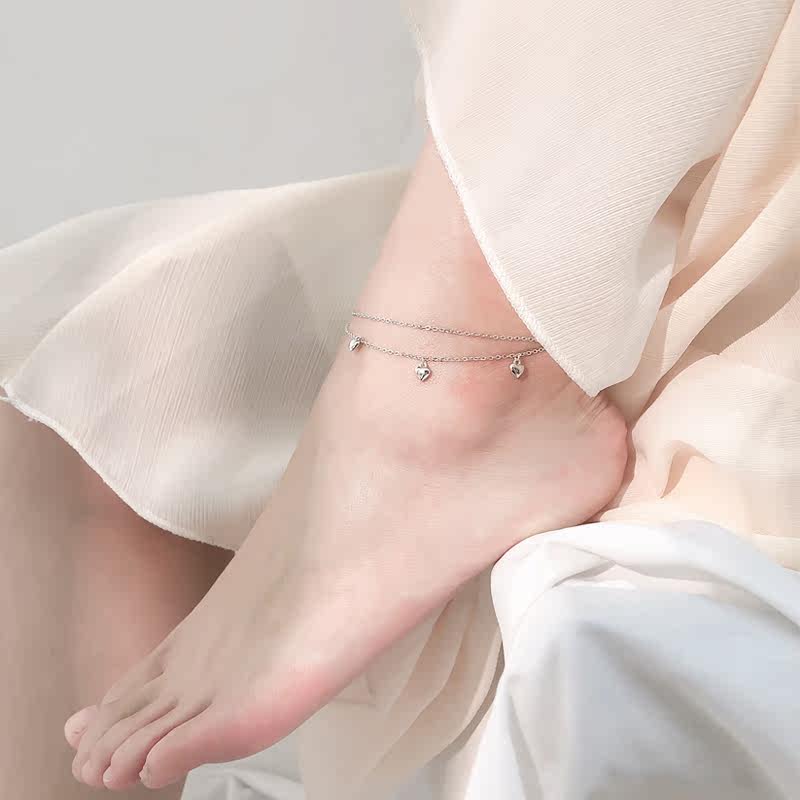 Chaine de cheville Femme en Argenterie - Ref 3101727 Image 3