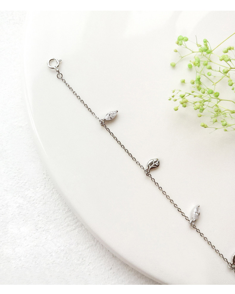 Chaine de cheville Femme en Argenterie - Ref 3102059 Image 18