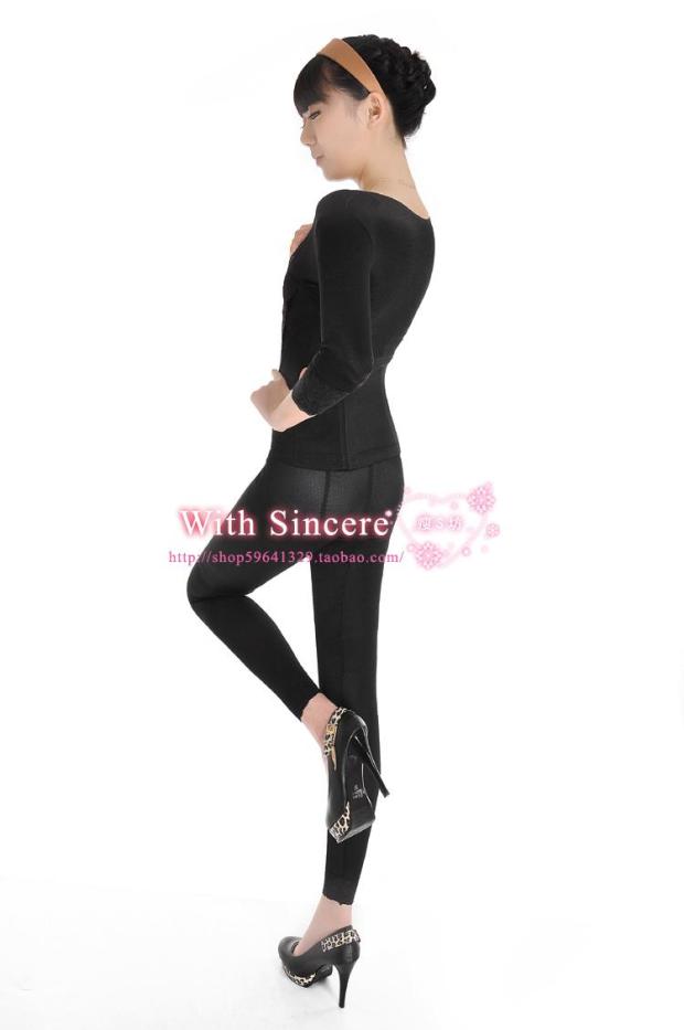 Nữ mùa đông XL sau sinh bụng bụng chia cơ thể hình phù hợp với cơ thể corset cao eo hình quần