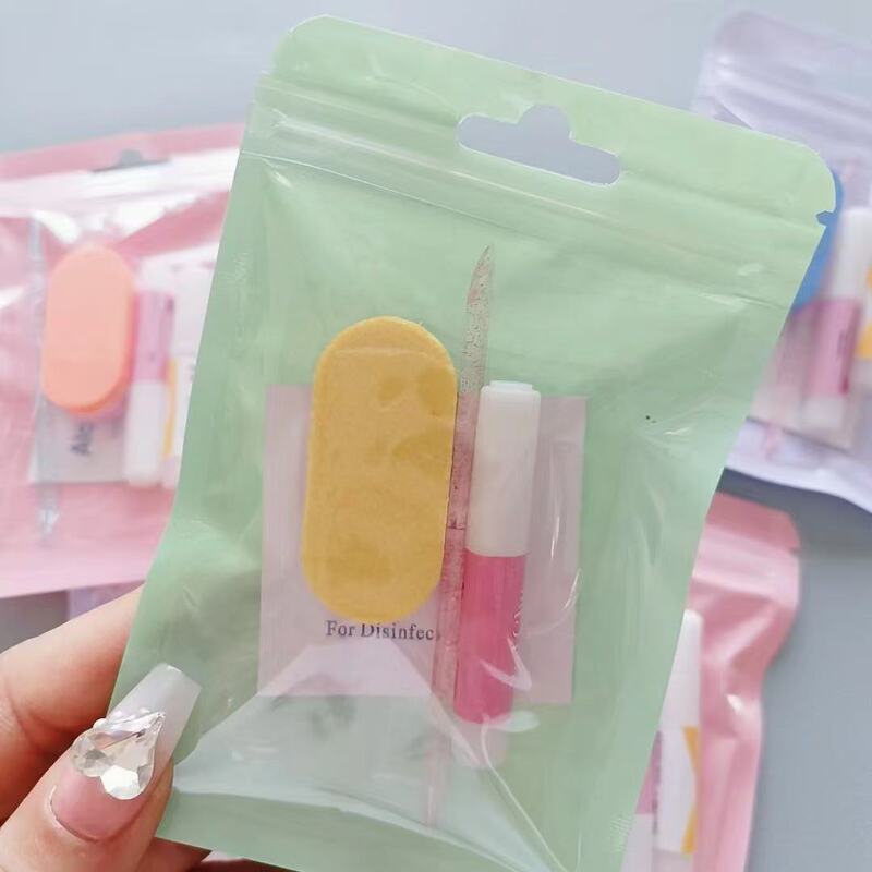 Nail Art Tool Kit Five-Piece Set, Handmade Nail Art Tool Set, Wearable Nail Art Tool Kit, Jelly Glue Wholesale