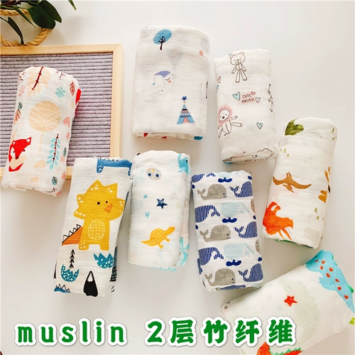 Марлевое летнее одеяло для новорожденных для младенца