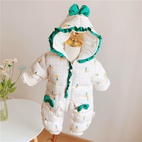 Бежевая решетка маленькая цветочная