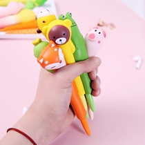 Good Pinch of Decompression Neutrality Pen Slow Rebound Soft Cotton cute Girl Heart Handmade Diy Graffiti Handwritten Cartoon Creativity