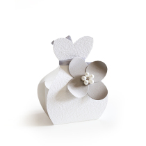 Original high-end wedding party candy box Private high-end custom Silver white forest Western Nordic wedding