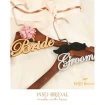 Wedding Hanger Wedding custom Bride Groom Bride Flower wedding custom wedding dress hanger