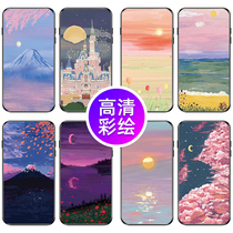 Oil painting landscape phone case Apple 11 Huawei p40 ins cold wind oppo art students vivo literary iPhone11 hipster p30 mate30 female no