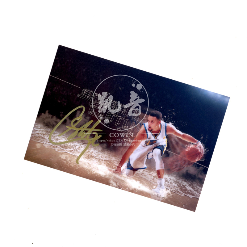 [Brand New in Stock] Stephen Curry Nba Autographed Promotional Photo 6inch Type a