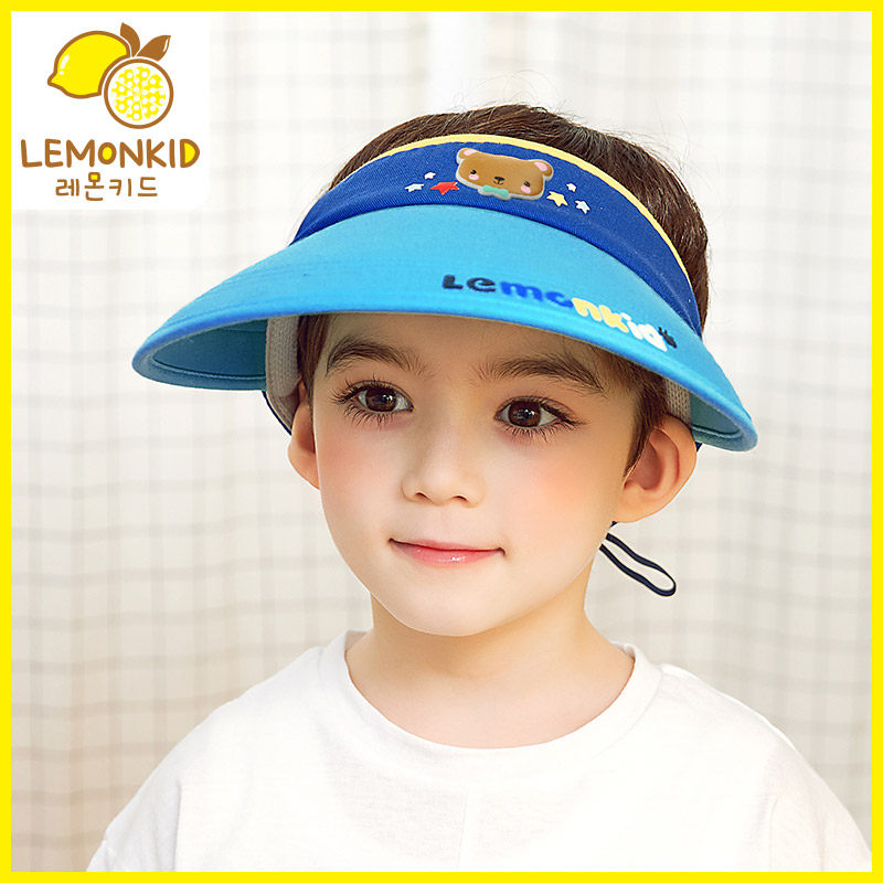 Spring and summer children's sun visor girls big brim children
