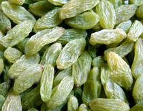 Natural drying seedless green raisins snack dried fruit Sweet and sour not greasy Know the reason of the original ecological specialty dried fruit