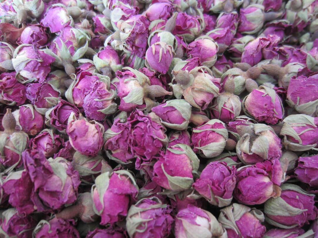 New flower tea Xinjiang and Tian Roses Damascus Variety Bud Bud