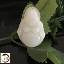 Ancient playing jade jade jade jade jade jade jade Kao Guyu jade Jade Sculpture with accessories Pendant Jade Sculpture Laughing Buddha Jade Pei Pendant