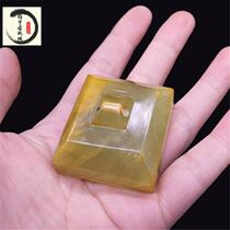 Antique Miscellaneous antique Ming and Qing Jade Jade Jade hand piece ornaments gao gu bi pendant four treasures of the seal