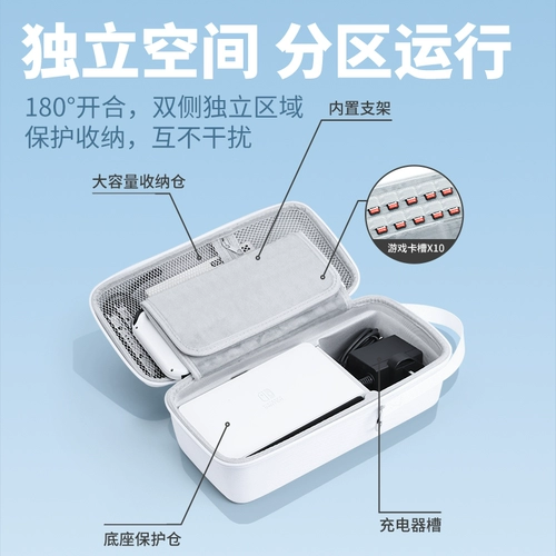 Сумка для хранения BJBite Switch2 поколения, защитный чехол с переключателем, подходящий для кассетной коробки Nintendo ns2, большой емкости, OLED-игровая консоль, жесткий корпус, облегченная коробка, коробка второго поколения, полный набор аксессуаров