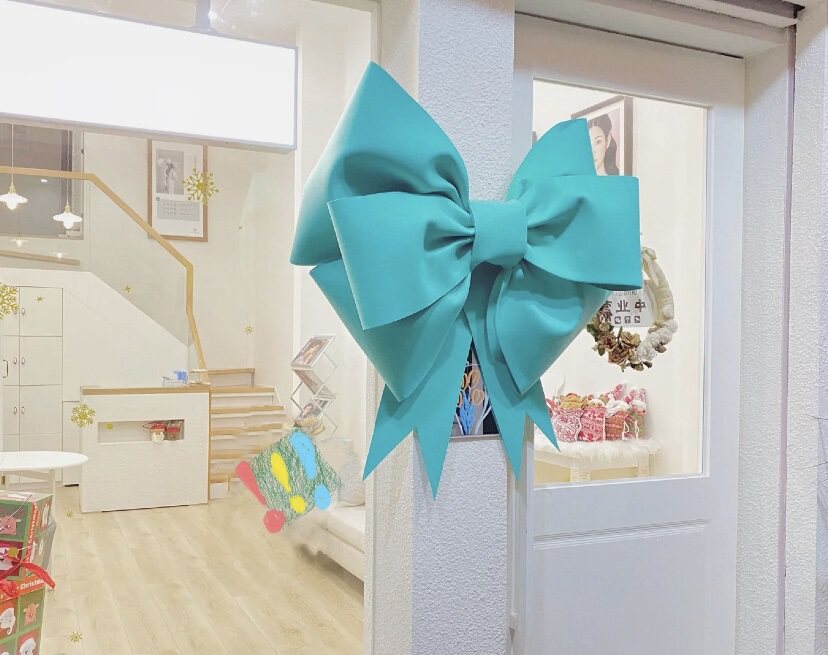 ins little red book diy giant net red super large bow eva sponge paper 3mm material package clothes decoration shop