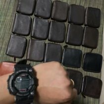 With connotation small and convenient day single headlayer cow leather YKK zipper male and female short wallet