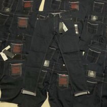 Fine Water Long Stream Cut Peering Store Location 599 thin section High Bomb Comfort Men Sashimi Base Bare Trunks SIDE JEANS