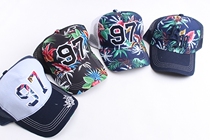 The Sky single style street trend Mens Womens embroidery baseball cap cap cap summer sunscreen hip hop hat