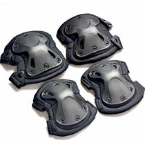 Outdoor military fan training King Kong knee pads suit riding knee pads real CS riding protective gear four-piece set