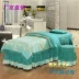 Beauty khăn trải giường denim bedspread thẩm mỹ viện dành riêng cao cấp phong cách châu Âu liệu pháp xoa bóp nhỏ gọn massage bedspread chung - Trang bị tấm Trang bị tấm