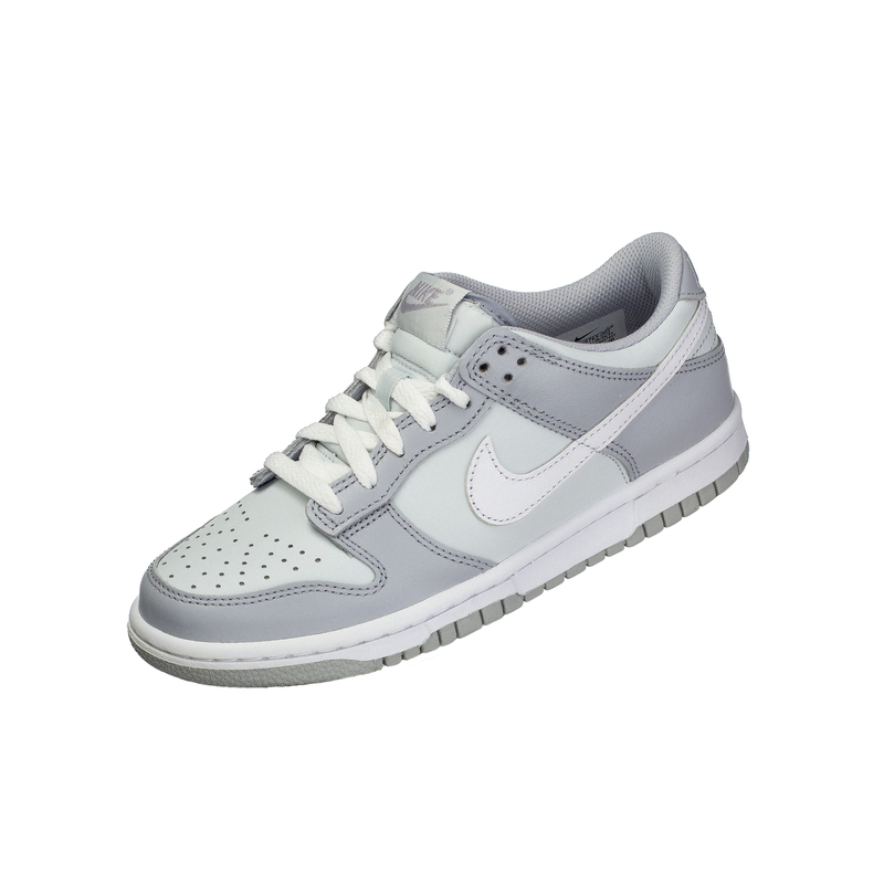 Nike Dunk Low Comfortable Casual Versatile Retro Sneakers Gray and White Youth Dh9765-001