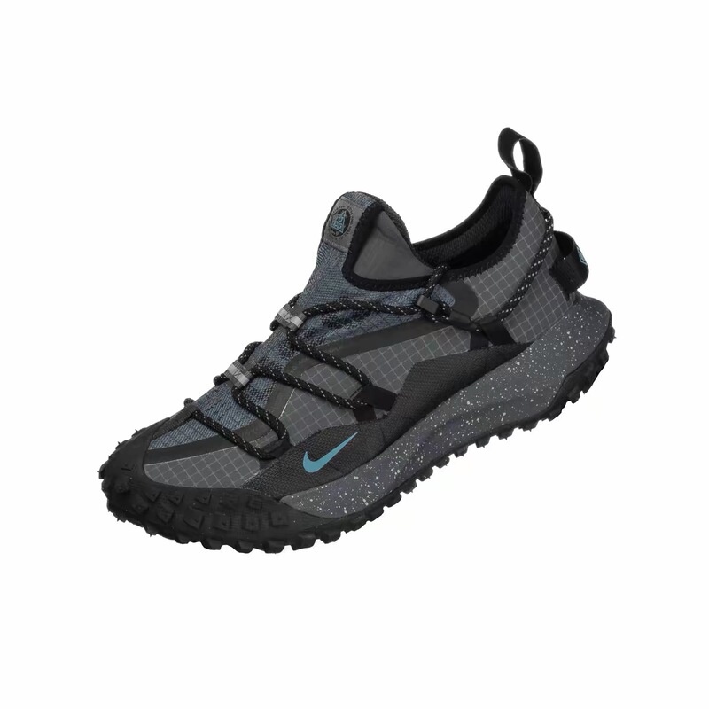 Nike Acg Mountain Fly Comfortable and Versatile Outdoor Running Shoes Gray and Black Ib7328-002