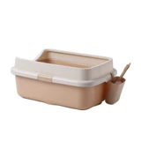 Smart Paws Open Cat Sand Pot Anti -Band Sank Super Barge Cat Toilate