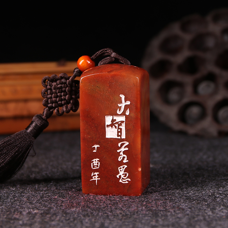 The finished seal of free seal painting in France is the first tail of hand - made seal