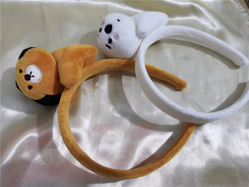 Hair Hoop Woman South Korea Retro Internet Red 2022 New Sweet Beauty Cartoon Wide Side Head Stir-press Hairpin Hairpin Hairpin Hairpin Ornament-Taobao