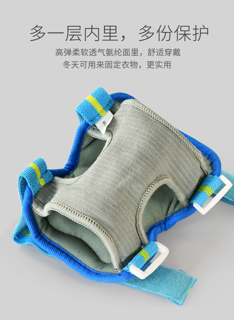 Swiss micro Maigu thiết bị bảo vệ trẻ em bảo vệ dày lên trượt patin xe đạp trượt ván trượt băng huỳnh quang thiết bị bảo vệ - Dụng cụ thể thao băng đầu gối dây chằng