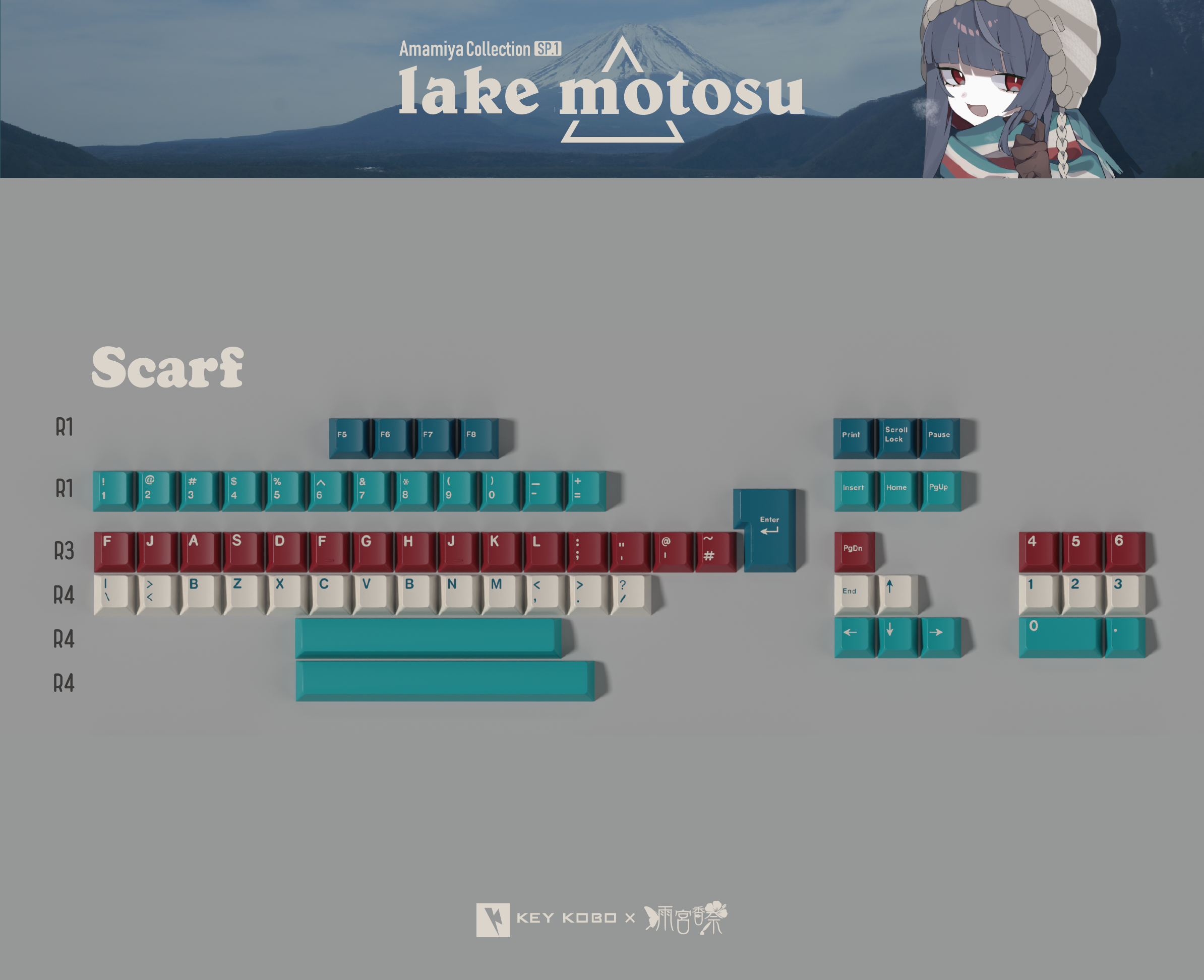 KeyKobo Lake Motosu 本栖湖键帽键工坊-淘宝Taobao | 天猫Tmall