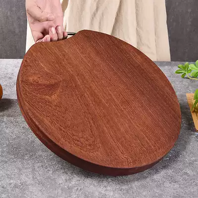 Wusandalwood cutting board household whole wood occupied board knife board panel household whole wood sticky board anti-mildew antibacterial cutting board